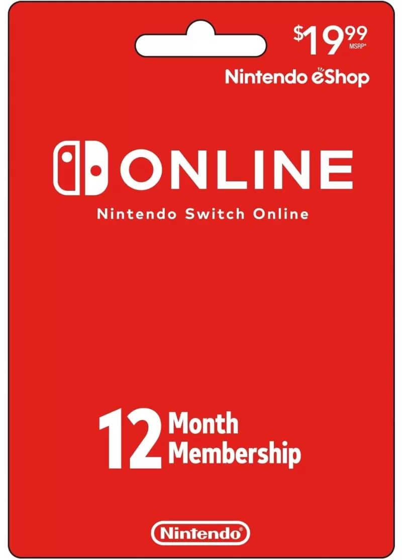 Nintendo Switch Online 12-Monats-Mitgliedschaft