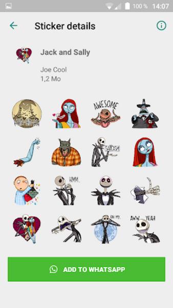 SpookyStickers 스크린샷 2