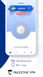 VPN Palestine - Get PS IP Tangkapan skrin 2