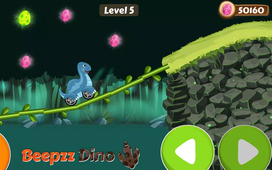 Car games for kids - Dino game Captura de tela 3