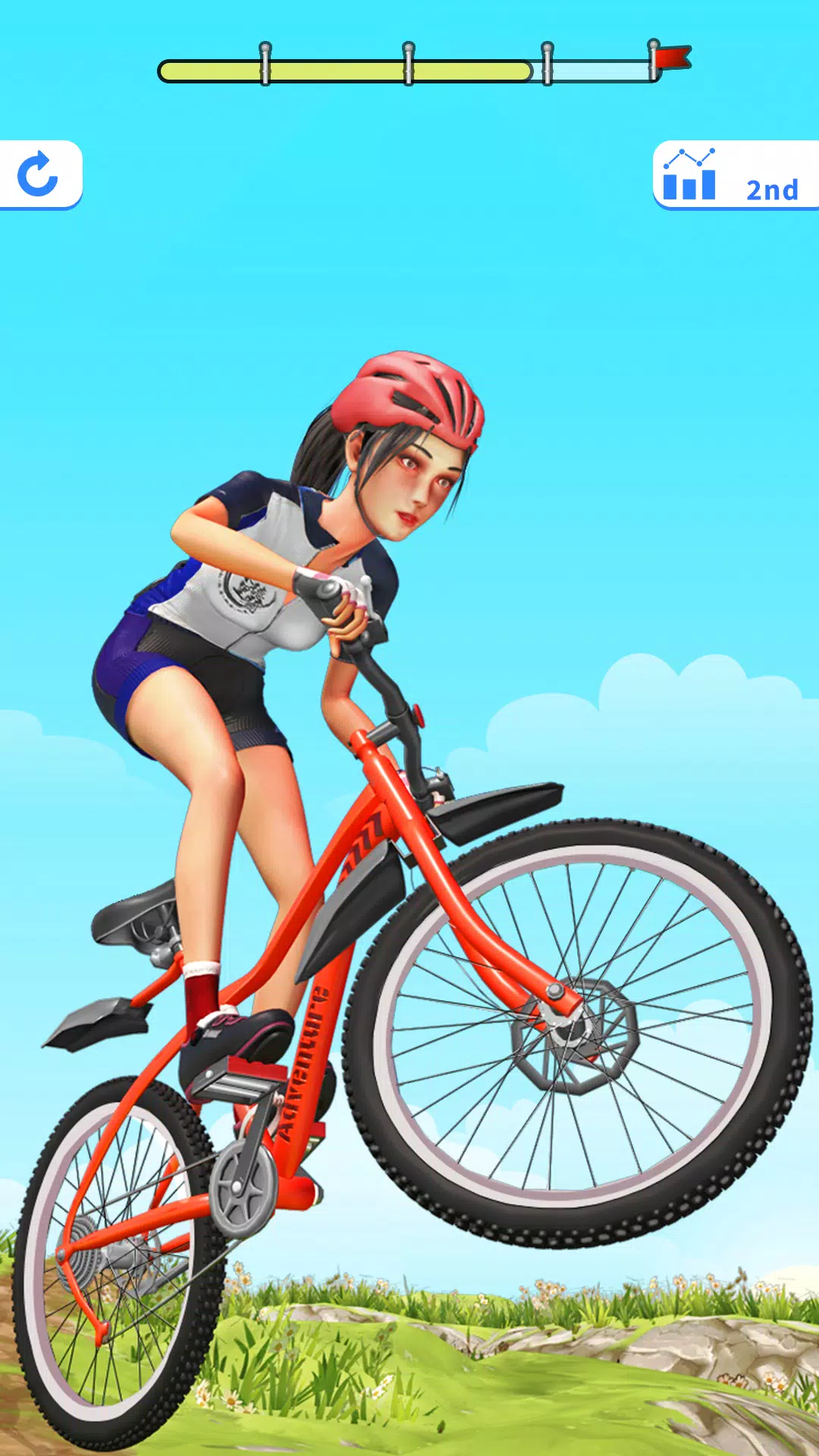 BMX Cycle Extreme Bicycle Game ဖန်သားပြင်ဓာတ်ပုံ 2