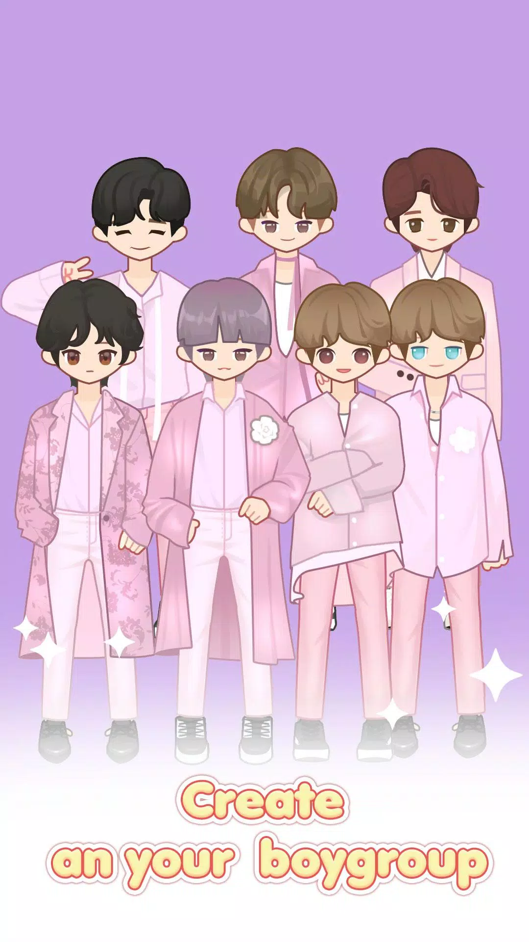 MYIDOL (#Dress up #BoyGroup #k Скриншот 2