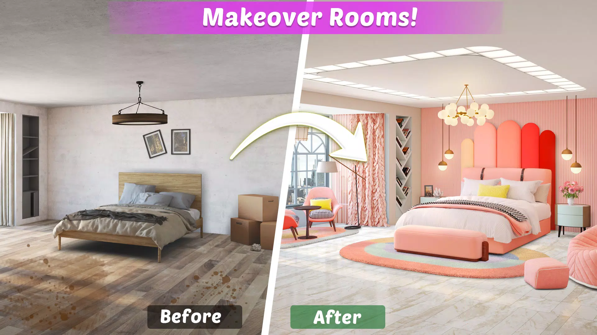 Redesign – My Home Design Game Tangkapan skrin 2