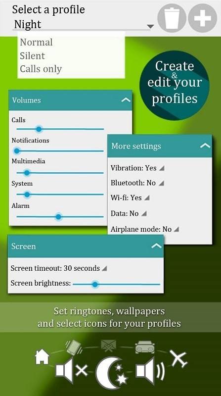 Sound Profile Tangkapan skrin 2