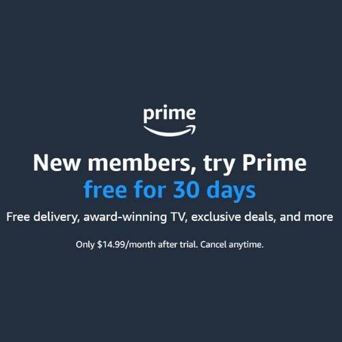 Essai gratuit d'Amazon Prime