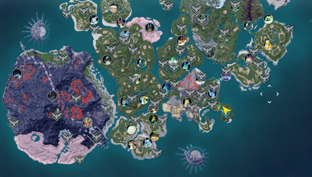 Fully Unlocked Map palworld