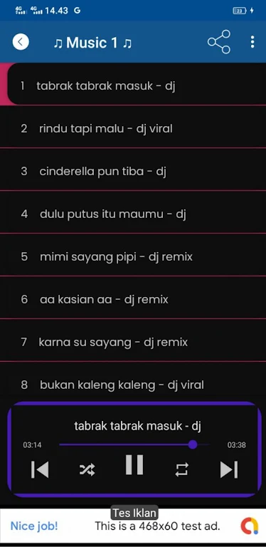 Lagu DJ Lengkap Offline 2024 Capture d'écran 1