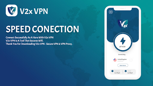 V2xVPN: Fast & Secure VPN Schermafbeelding 3