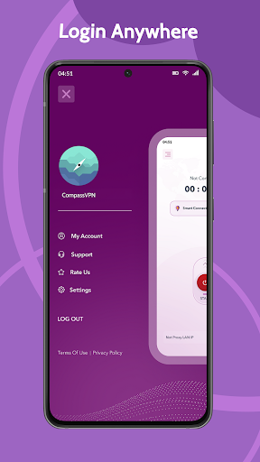 CompassVPN: Fast Unlimited VPN Screenshot 3