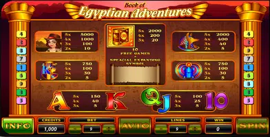 The Pharaohs Book Casino Slots Ảnh chụp màn hình 3