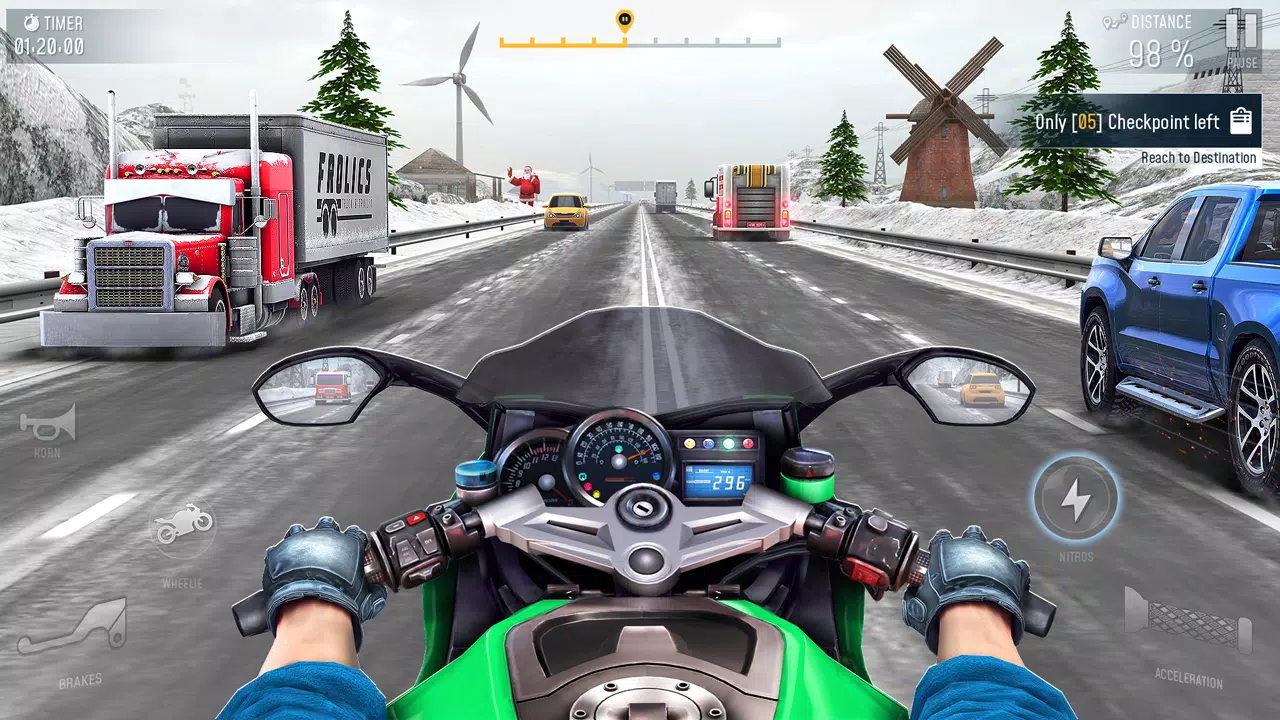 Rider 3D Bike Racing Games Capture d'écran 2