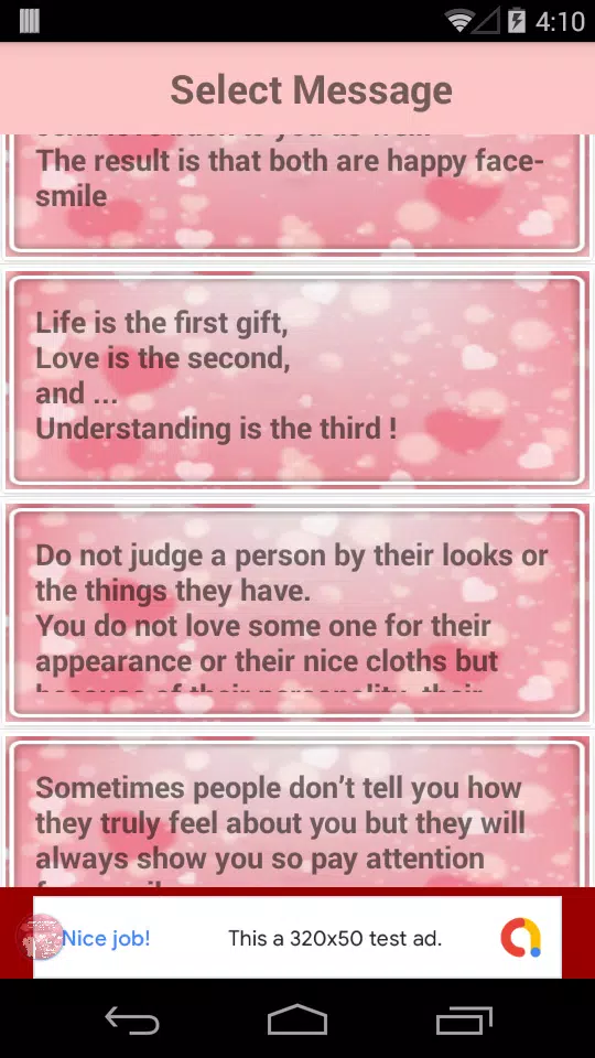Valentine Greeting Card 2019 Captura de tela 2