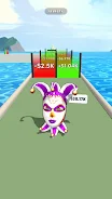 Mask Evolution: 3D Run Game Captura de tela 1