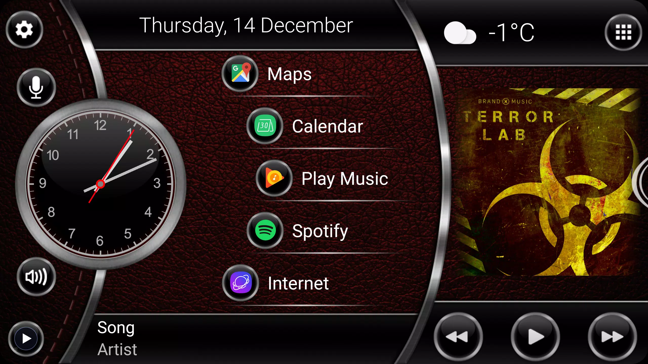 Theme Leather Screenshot 4