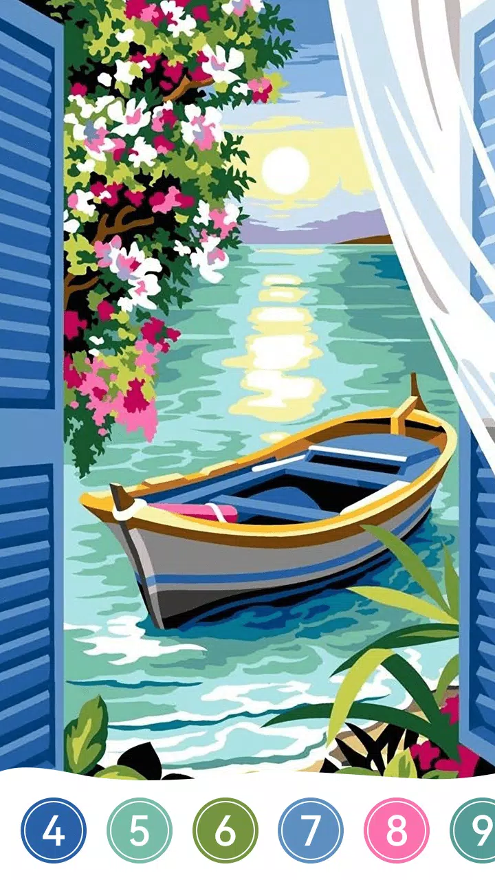 Tap Color by Number - Coloring Zrzut ekranu 2