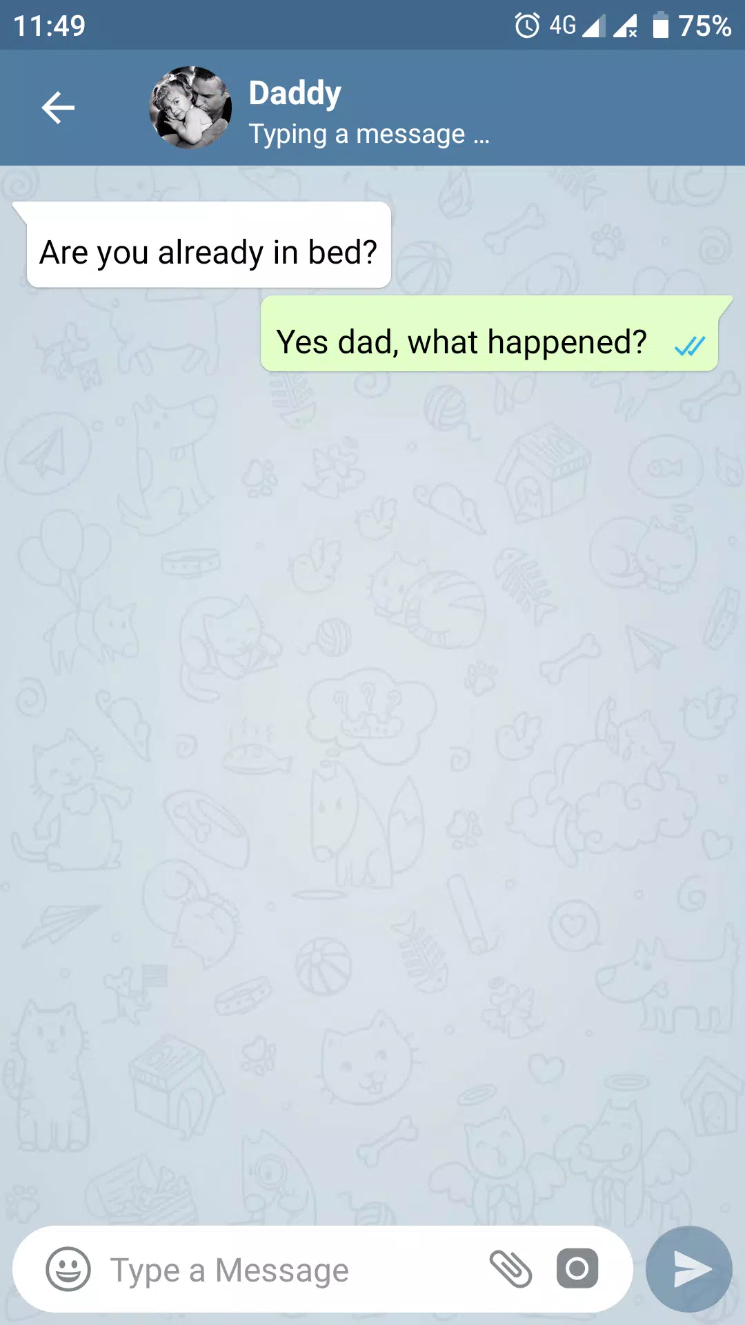 Schermata Fake Chat Story Messenger 2
