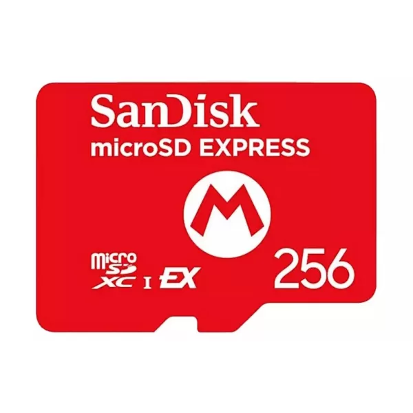 Carte d'express MicroSD Sandisk pour Nintendo Switch 2