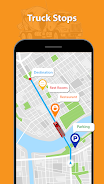 Truck GPS navigator, Direction Screenshot 4
