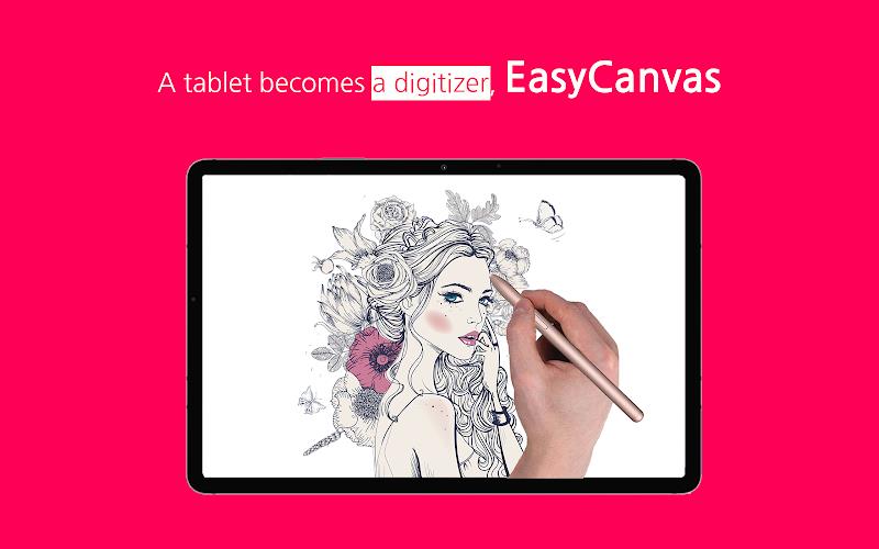 EasyCanvas -Graphic tablet App Captura de tela 1