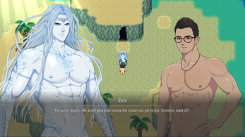 Baradise Escape: 18+ Adult Gay Bara Yaoi Survival Game Screenshot 1