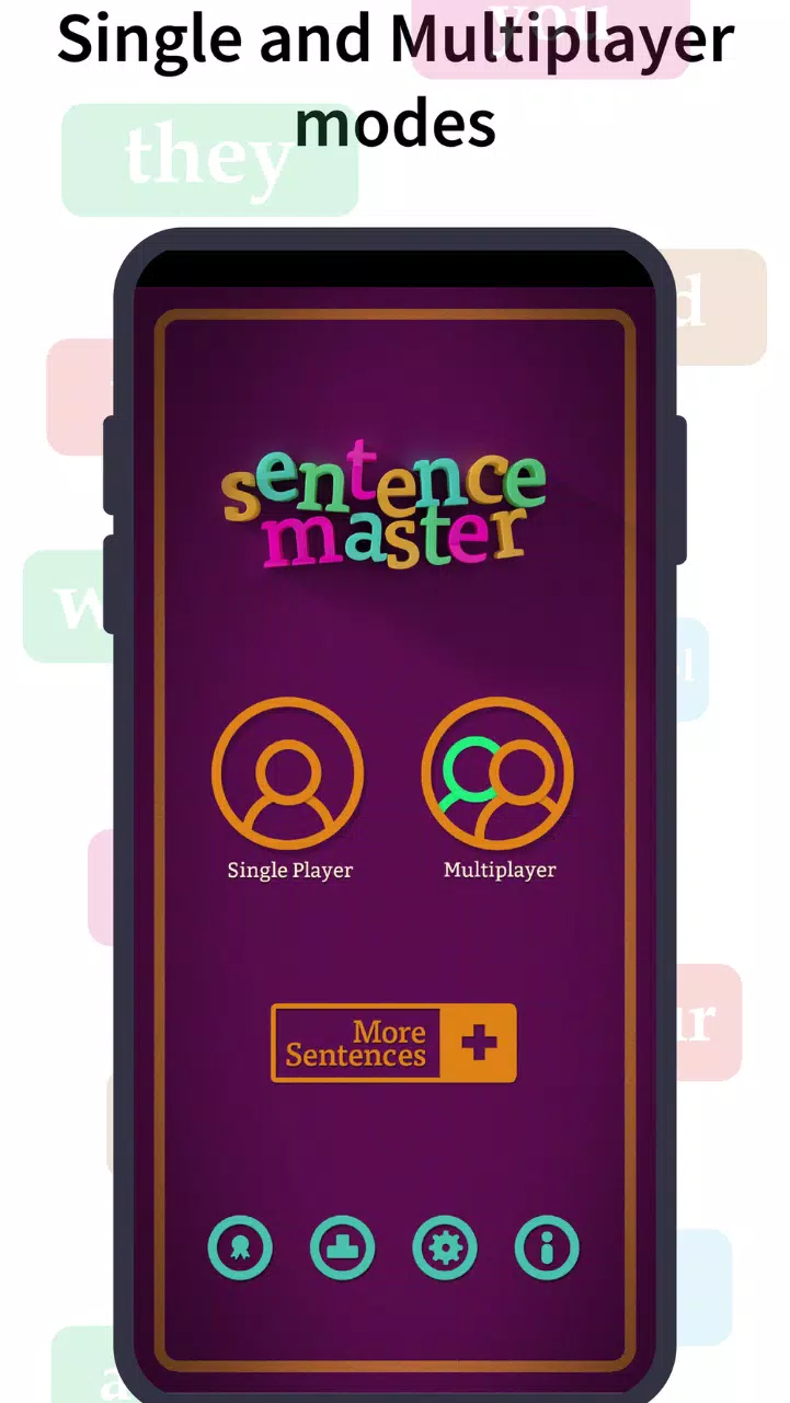 Learn English Sentence Master Capture d'écran 2