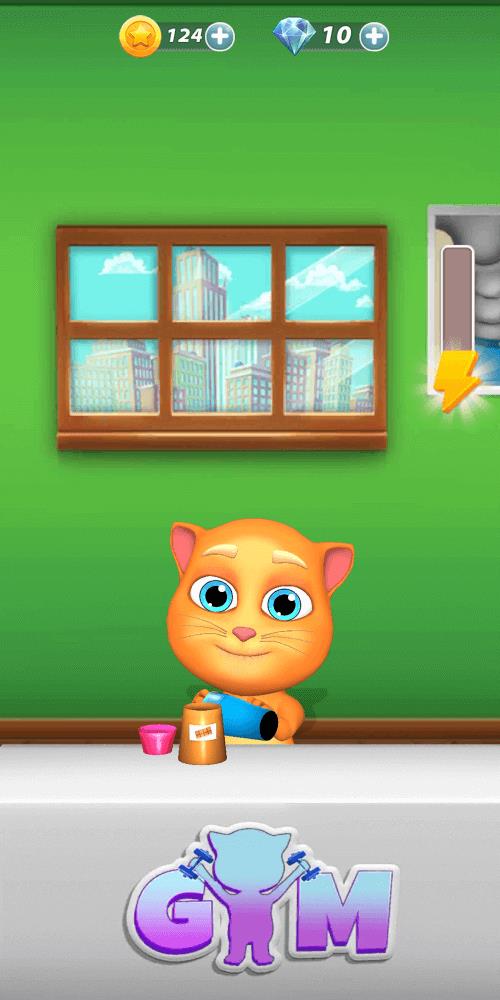 Virtual Pet Tommy - Cat Game Скриншот 3