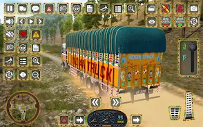 Indian Truck Offroad Cargo 3D Zrzut ekranu 4