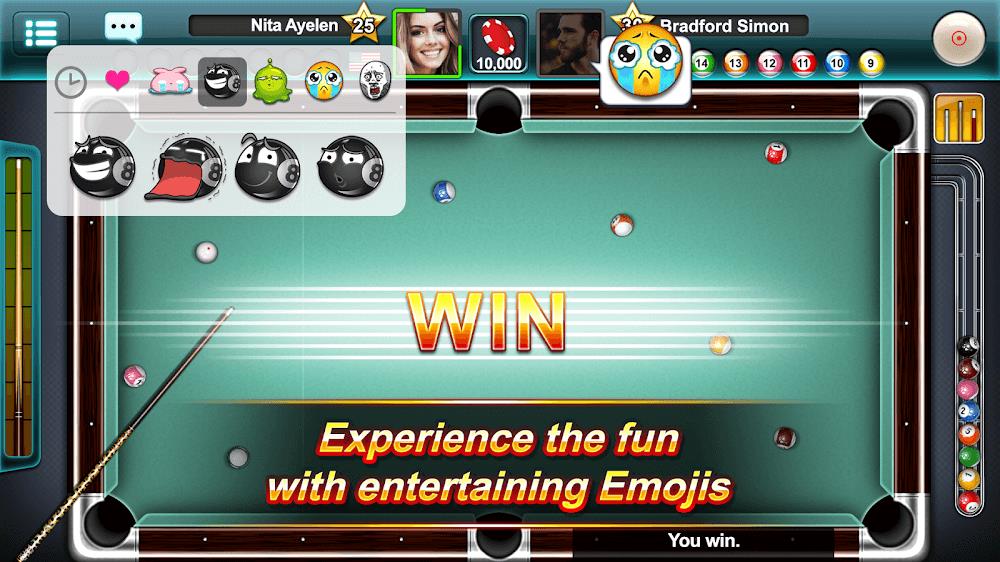 Pool Ace - 8 and 9 Ball Game ภาพหน้าจอ 3