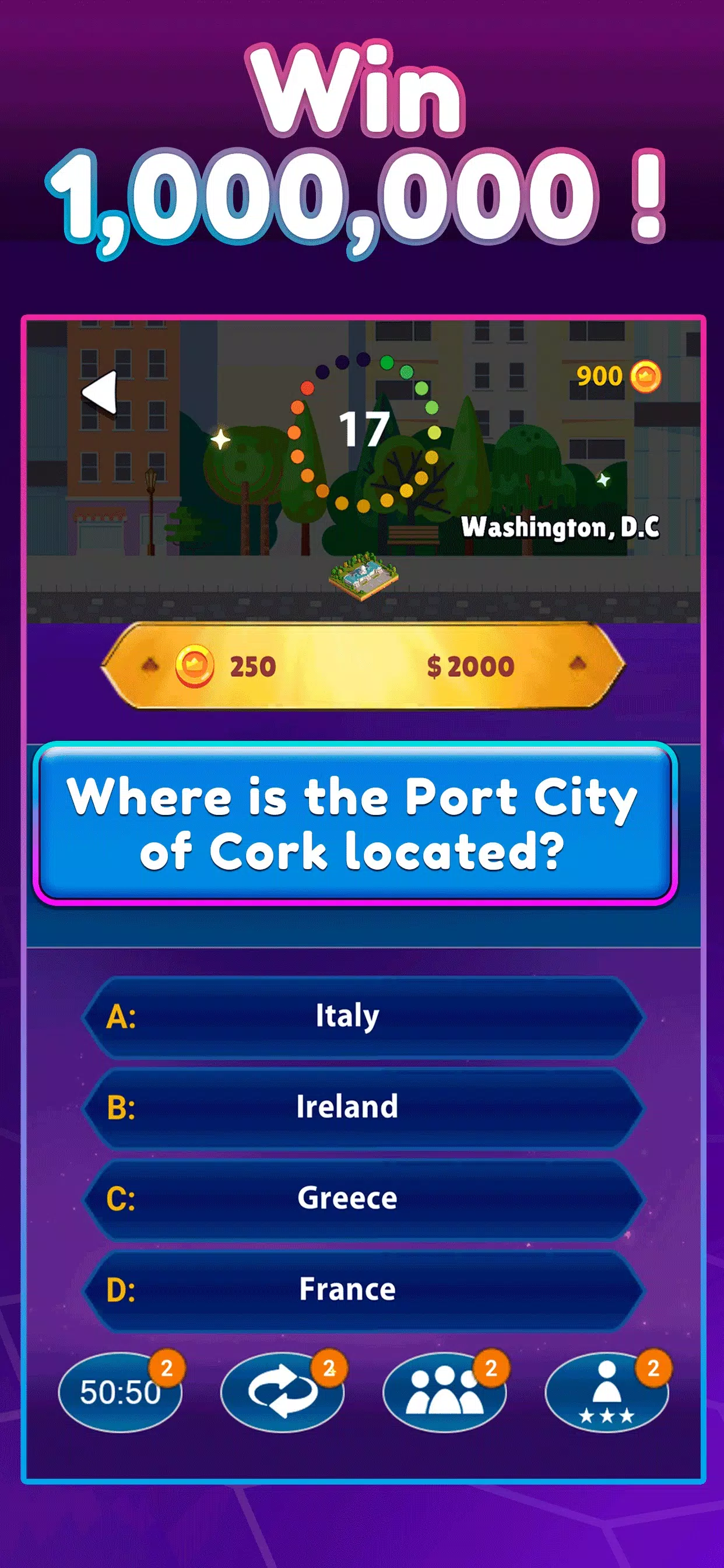 Millionaire Trivia : Game Quiz Screenshot 2