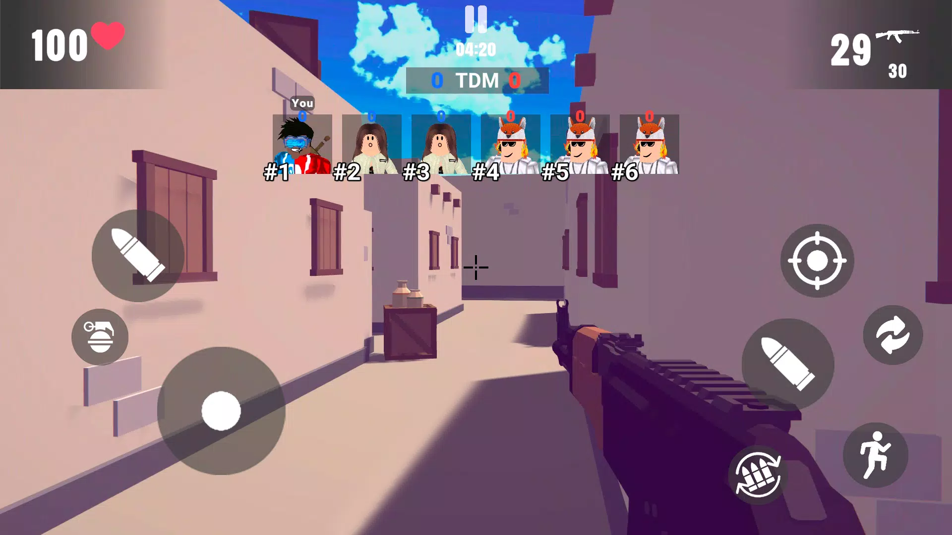 Gunfight Arena: Obby Shooter Screenshot 2