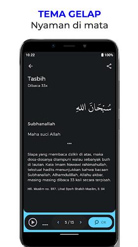 Dzikir Pagi dan Petang Sunnah Captura de pantalla 4