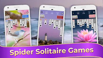 Spider Solitaire Classic Games স্ক্রিনশট 2