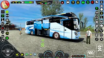 Coach Drive Simulator Bus Game Capture d'écran 2