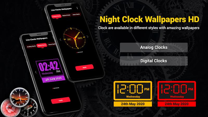 Smart Digital Clock Wallpapers应用截图第2张