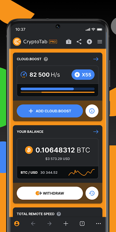 CryptoTab Browser Pro Mod ဖန်သားပြင်ဓာတ်ပုံ 2