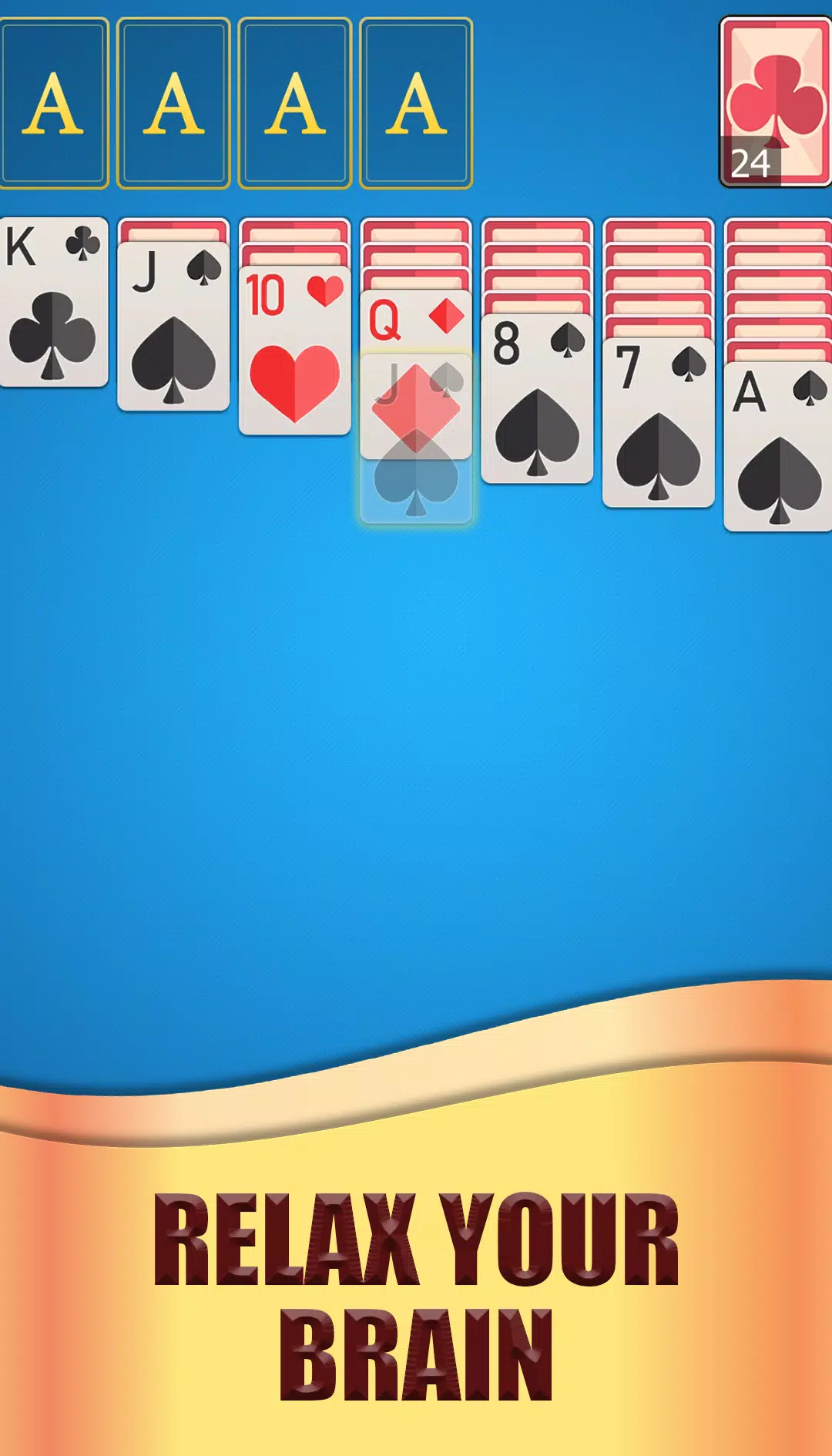 Classic Klondike Solitaire Ekran Görüntüsü 4