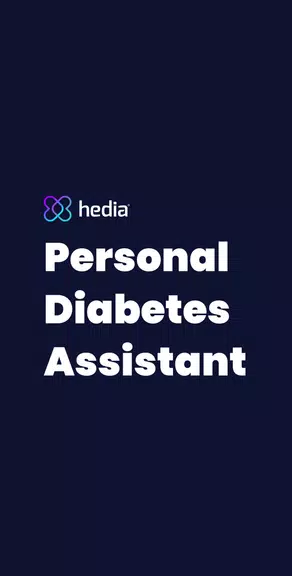 Hedia Diabetes Assistant Captura de tela 1