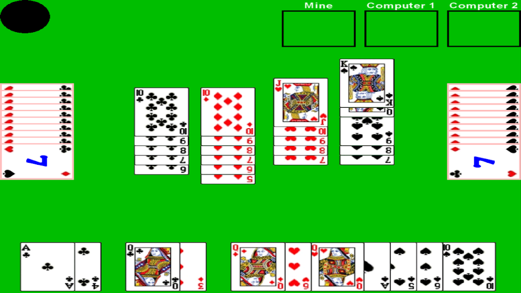 Seven Card Game - Simple and Fun Game Скриншот 3
