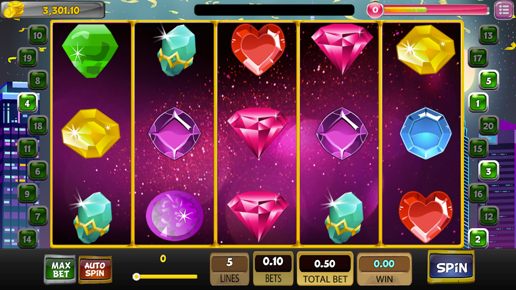 Classic Jewels Master Slot Machine Capture d'écran 1