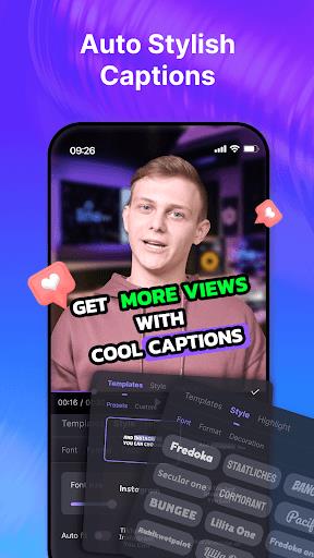 Blink Captions by Vozo AI 스크린샷 2