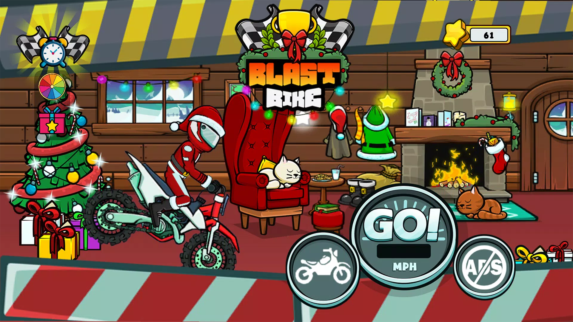 Blast Bike - 2D Race ဖန်သားပြင်ဓာတ်ပုံ 1