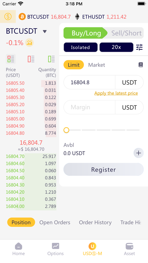 FTK Bitcoin & ETH Exchange Captura de tela 4