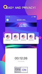 Seven VPN ဖန်သားပြင်ဓာတ်ပုံ 3