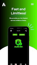 Plato VPN Super Fast Secure स्क्रीनशॉट 4