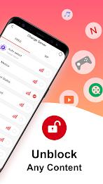 VPN Kitten: Free Unlimited VPN Proxy & Secure WiFi ဖန်သားပြင်ဓာတ်ပုံ 3