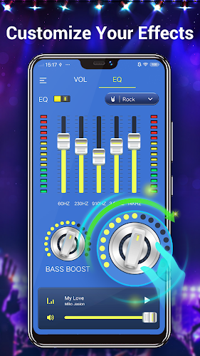 Equalizer & Bass Booster,Music ဖန်သားပြင်ဓာတ်ပုံ 3