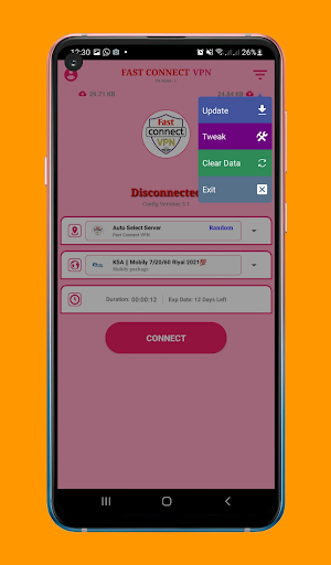 Fast Connect VPN स्क्रीनशॉट 4