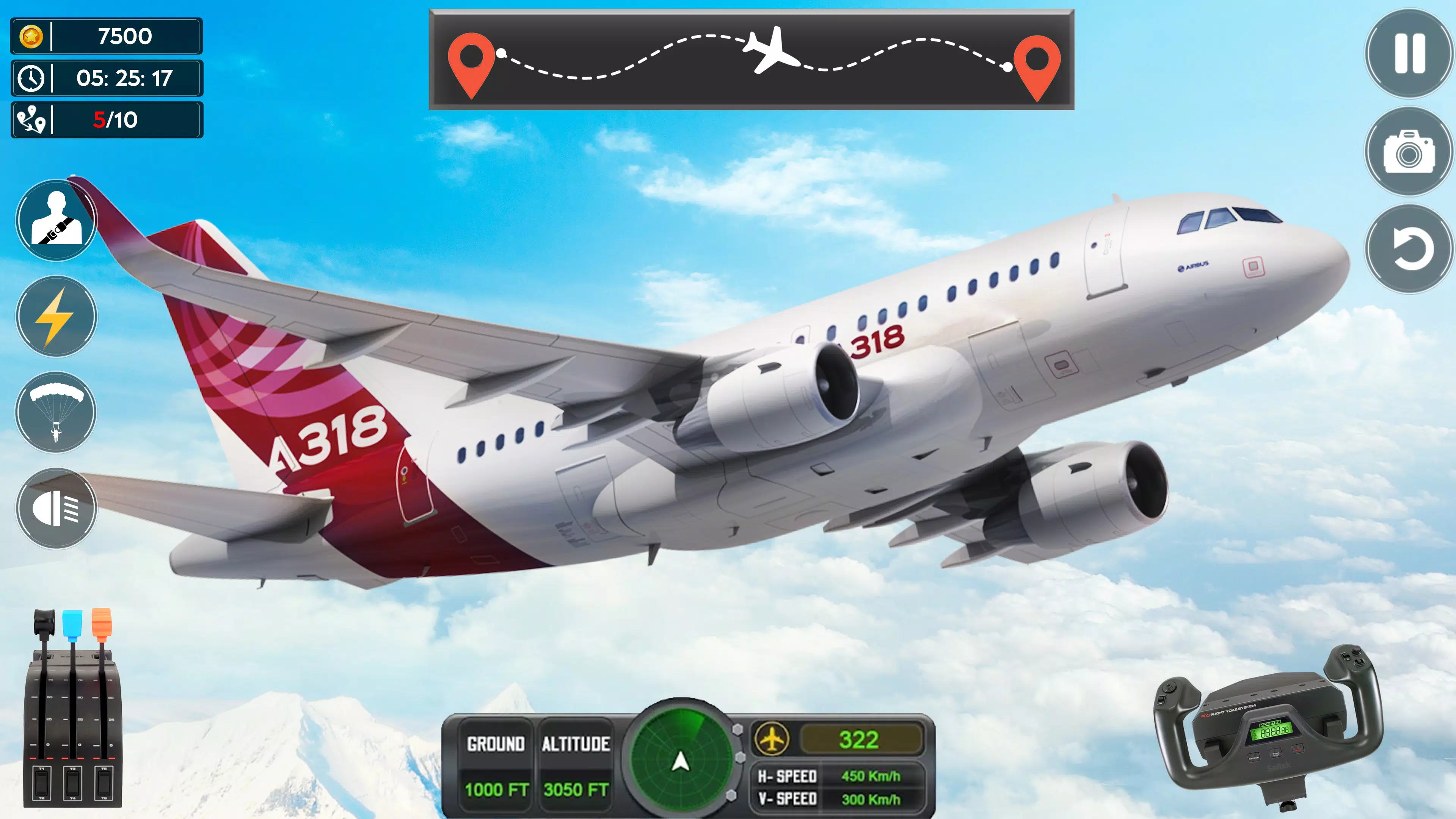 Airplane Flight Simulator 2023 Captura de tela 4