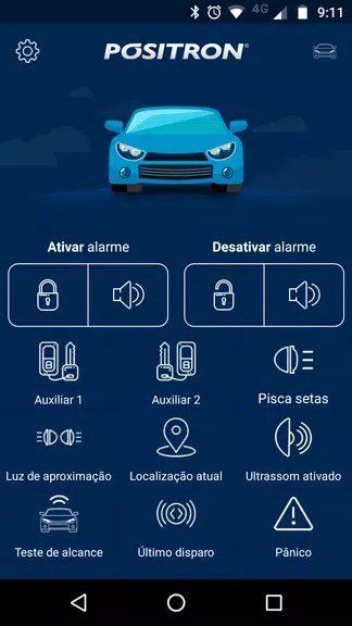 Pósitron Alarme Captura de tela 2