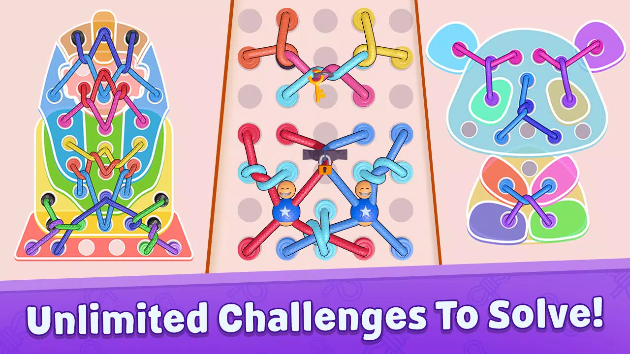 Rope Untie: Tangle Master 스크린샷 1